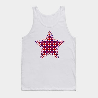 Red White and Blue Tank Top